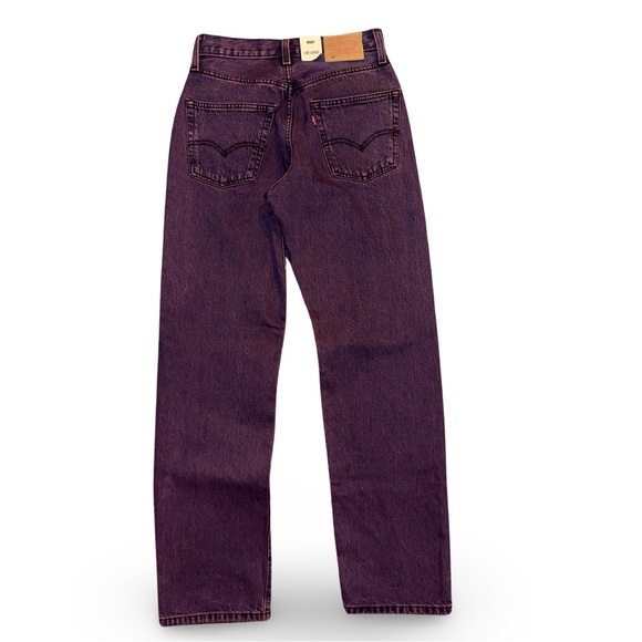 Levi's® Premium 501® ‘90S Women’s Colored Denim Jeans in Chroma Acid Purple - Picture 11 of 16